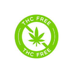 Vector Round THC Free Label