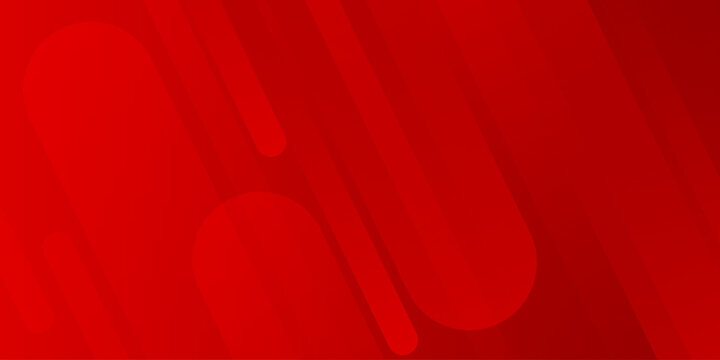 Abstract red diagonal geometric shape background with shiny lines. Modern rounded lines design elements. Vector illustration