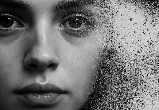 Dust Disintegration Photo Effect