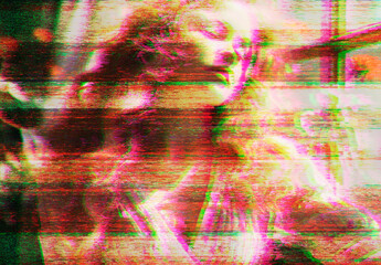 Old Screen Photo Effect