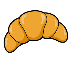 Fresh Croissant Pastry for Breakfast