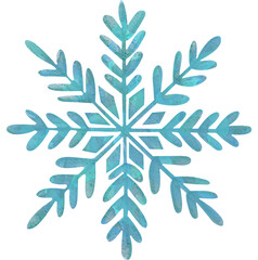 Snowflake &ndash; Winter Ice Crystal Symbol Illustration