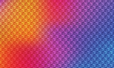 Gradient star pattern abstract background with bright colors illustration