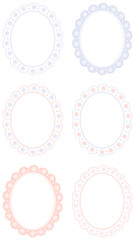 Coquette Scalloped Border-Frame