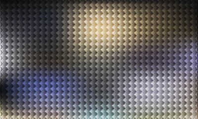 Abstract geometric pattern with metallic texture and light gradient. illustration