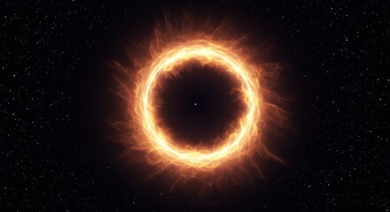 Naklejka premium Deep space background featuring an intense abstract gravitational pull vortex with bright swirling energy particles and cosmic dust distortion ,dimension ,cosmic ,galaxy