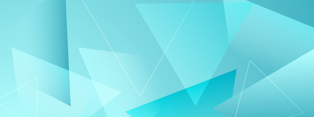 Fototapeta premium abstract overlapping geometric background with gradient shapes