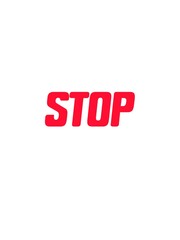 STOP icon 