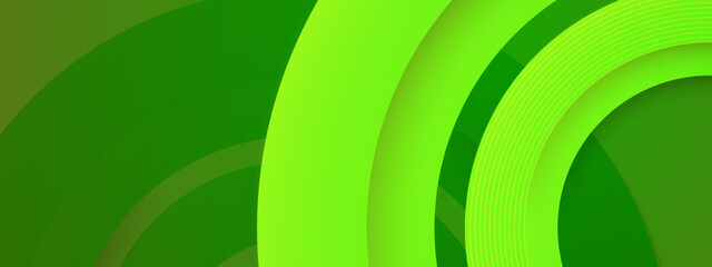 A dynamic green geometric shapes on modern abstract background design