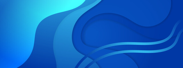 abstract stylish background with flowing curves and gradient color. Design for presentation, banner, cover, web, flyer, card, poster, and wallpaper.