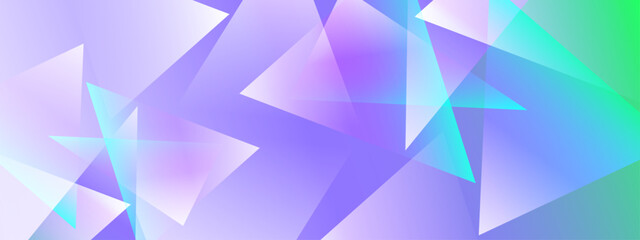 Fototapeta premium A stylish overlapping shapes on abstract gradient geometric background