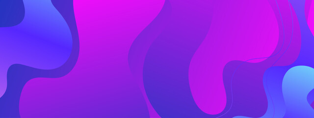 abstract stylish wavy background with flowing curves and gradient color