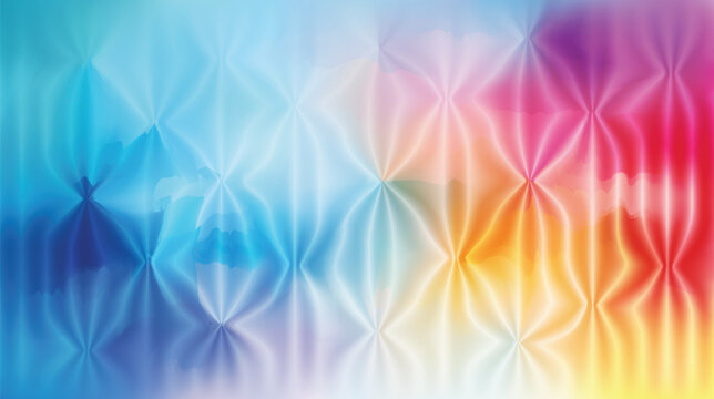 Vibrant abstract background with a textured geometric pattern in a rainbow color gradient