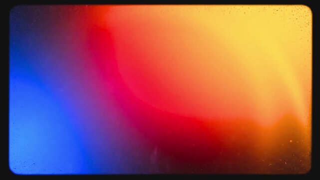 Vibrant abstract light leak background with dynamic color shift for modern design overlays and energetic mood