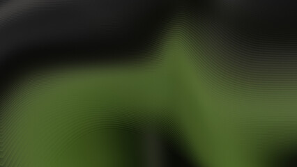 Abstract Green and Black Wavy Lines Background Texture