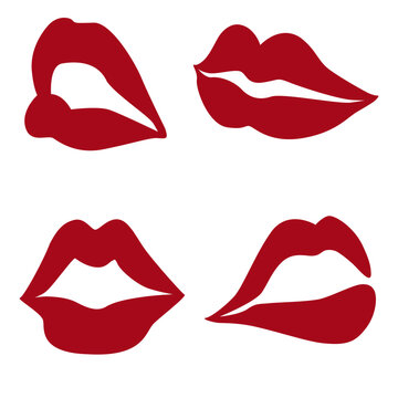 red lips collection