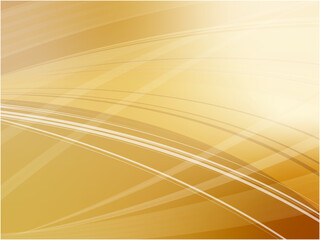 Elegant Gold Flowing Light Design
