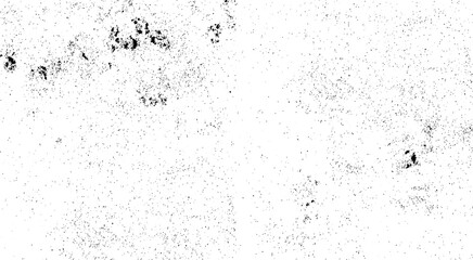 Fototapeta premium Distressed black texture. Dark grainy texture on white background, Rusted white effect. Grunge design elements. Vector illustration.