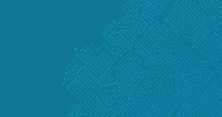 Circuit board technology background illustration. Motherboard hardware, circuit scheme processor illustration