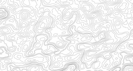 Fototapeta premium Abstract topographic contours map background. Topography lines, circles background. Topographic map Patterns, Topographic map and place for texture.