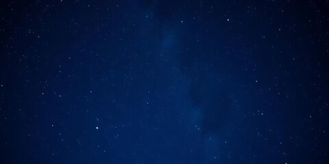 Obraz premium Deep indigo night sky, countless stars twinkling, serene cosmic backdrop, serene, peaceful