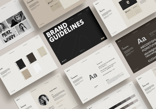 Brand Guidelines Brochure
