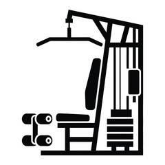 Multi gym station machine for full body workout