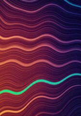 Obraz premium Dynamic curved lines repeating to form a hypnotic and flowing abstract background texture demonstrating visual motion ,pattern ,wave ,curve