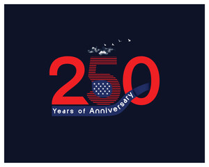 250 years of anniversary, celebration, 250 years america