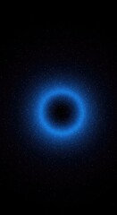 Fototapeta premium A mesmerizing deep blue and black background displaying the subtle, faint glow of atmospheric residual light scattering across the void ,glow ,dim ,tranquil