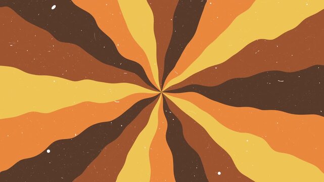 Retro vintage psychedelic swirl pattern background 60s 70s groovy