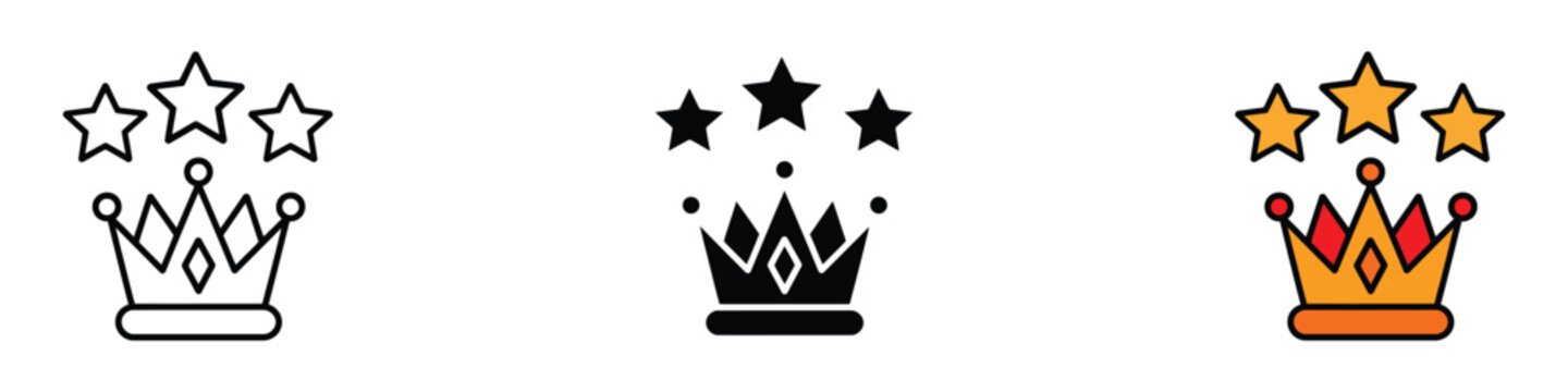 Quality icon vector. top tier quality, achievement, and exclusive premium status symbol. vector illustration.