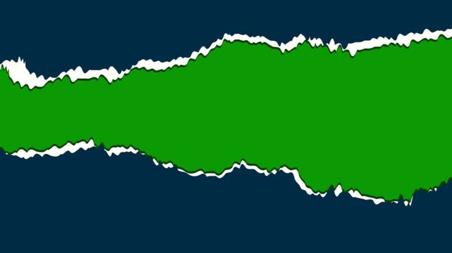 Torn Paper Transitions with alpha channel