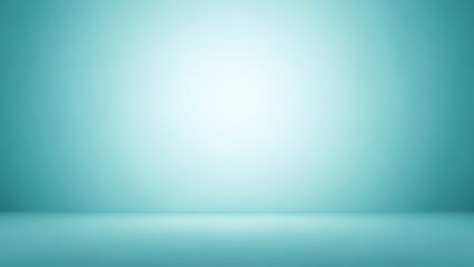 Clean and Serene Backdrop: A calming teal backdrop, a smooth gradient from top to bottom, emanates a sense of tranquility, ready to serve as a versatile stage for your creative visions.