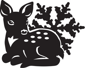 Vector Baby Deer