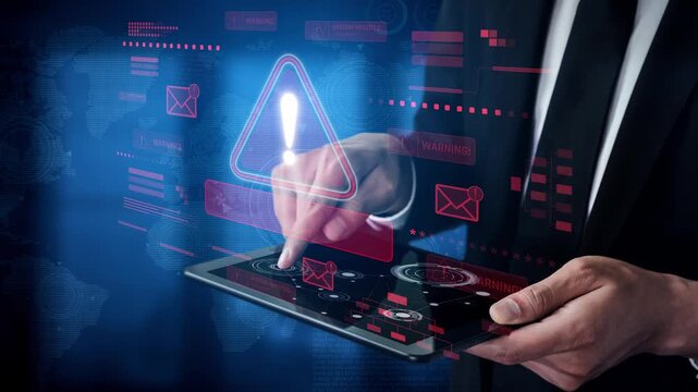 Password security breach warning with red asterisk box, cybersecurity alert, lock icons, and critical vulnerability signals in digital system access Marrow