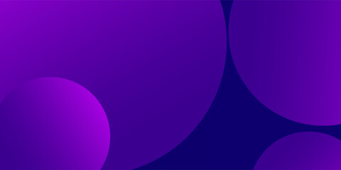 Modern banner purple background with hexagon lines. Vector illustration