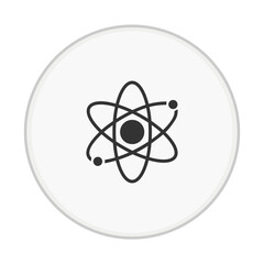 Atom Structure Science Icon
