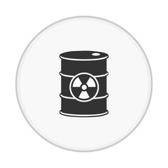 Radioactive Hazard Symbol Icon