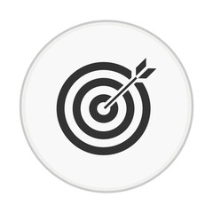 Target Dartboard Goal Icon
