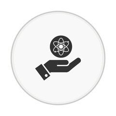 Science in Hand Icon