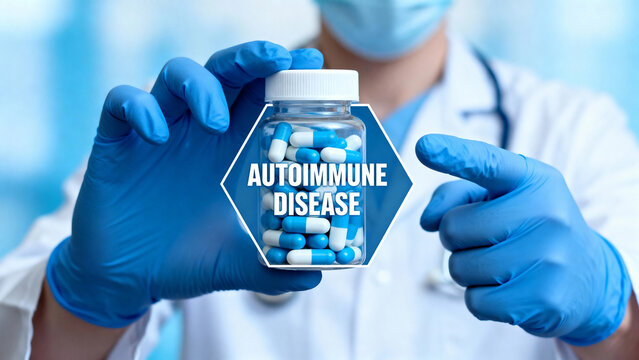 Autoimmune Diseases Research Health Care Innovation concept.new - Powered by Adobe