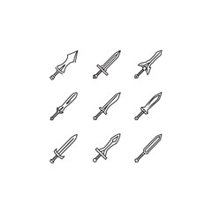 EnergyBlade line art sleek cutting design for creators