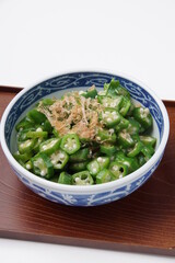 茹でたてオクラ野菜