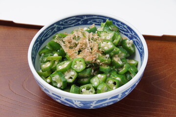 茹でたてオクラ野菜