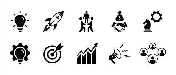 Business Startup Icon Collection