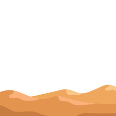 Sand Landscape Illustration