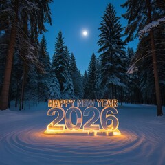 Happy New Year 2026 Celebration