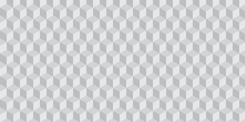 white creative cubes decoration triangle wall and wallpaper textile vector square tile, mosaic endless repeat hexagon block texture background.	