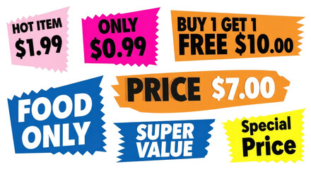 Hot item 1 99 only 0 99 buy 1 get 1 free 10 00 price 7 00 food only super value special price transparent background cutout png